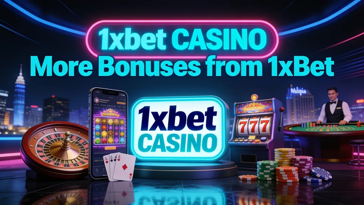 More Bonuses from 1xBet — 1xbet in the Philippines